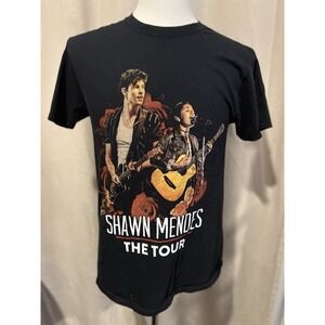 Shawn Mendes The Tour T Shirt‎ With Special Guest Alessia Cara Medium Black